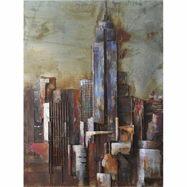 Wall-To-Wall Primo Mixed Media Sculpture - The Empire State Building WA2960900